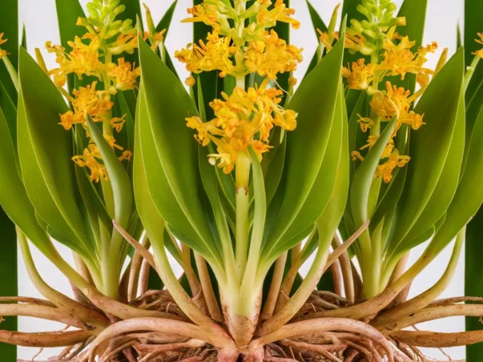 A captivating close-up photograph of the Rhodiola Rosea plant