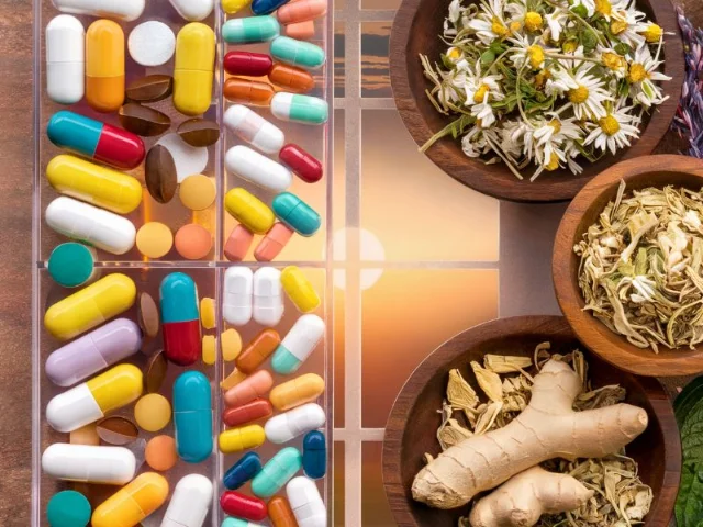 A side-by-side comparison of over-the-counter antacids and herbal digestive remedies