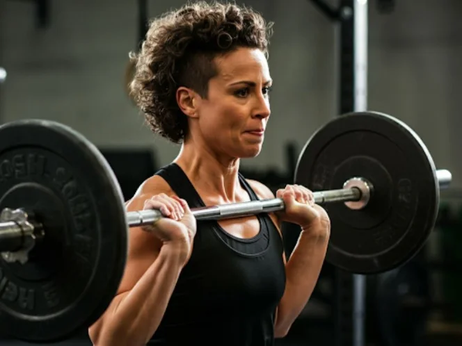 A person gradually increasing the weight they lift, demonstrating the principle of progressive overload