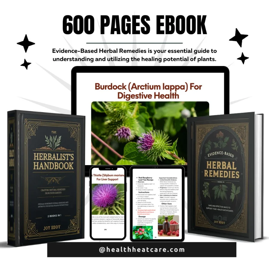 Image of the Evidence-Based Herbal Remedies 600 Pages EBOOK