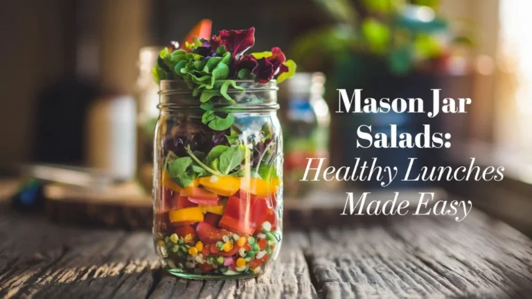 10 Mason Jar Salad Recipes for a Week of Healthy Lunches.