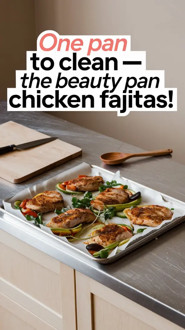 A sparkling clean kitchen counter with a single sheet pan.