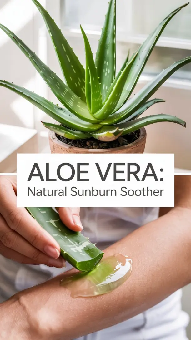 Aloe Vera- Natural Sunburn Soother